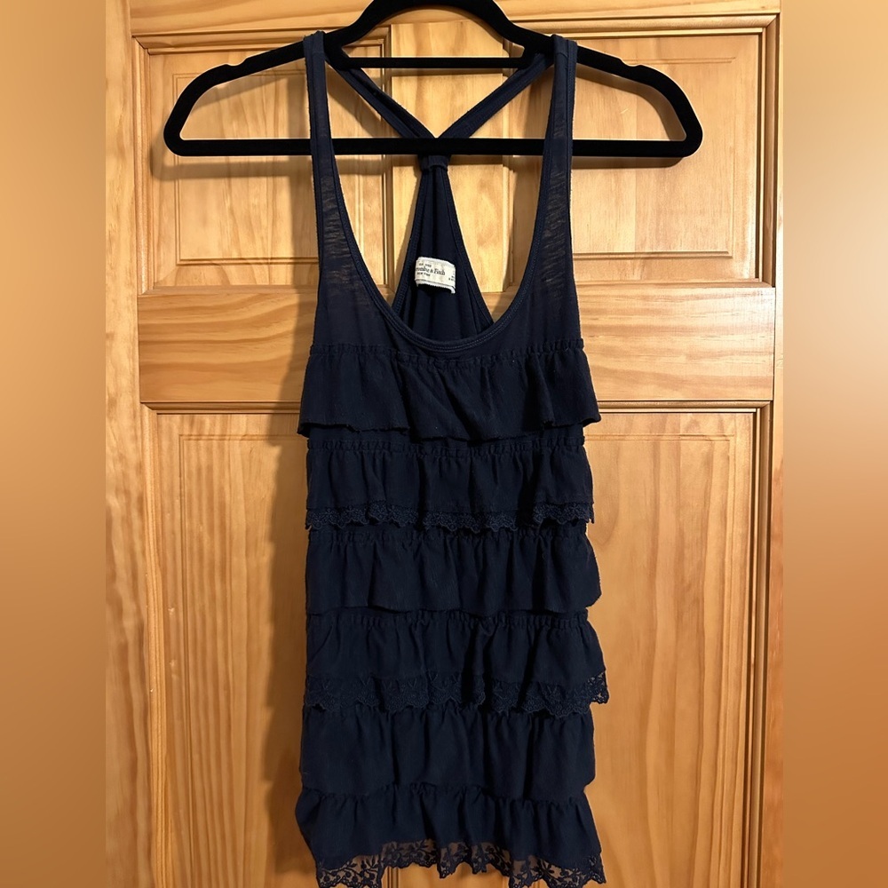 SOLD vintage Y2K 2000s Abercrombie and Fitch Women’s Race Back Tanktop